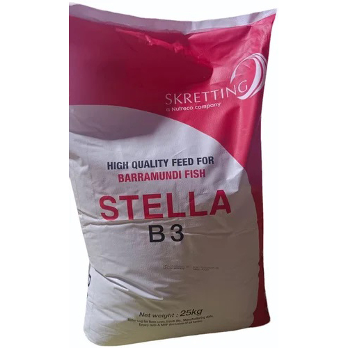 Skretting Stella B3 Seabass Fish Feed - Feature: High Levels Of Digestible Protein