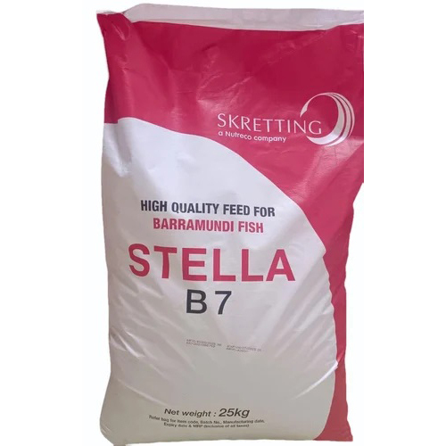 Skretting Stella B7 Seabass Fish Feed - Features: High Levels Of Digestible Protein