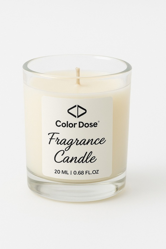 Fragrance Candle - Color: White