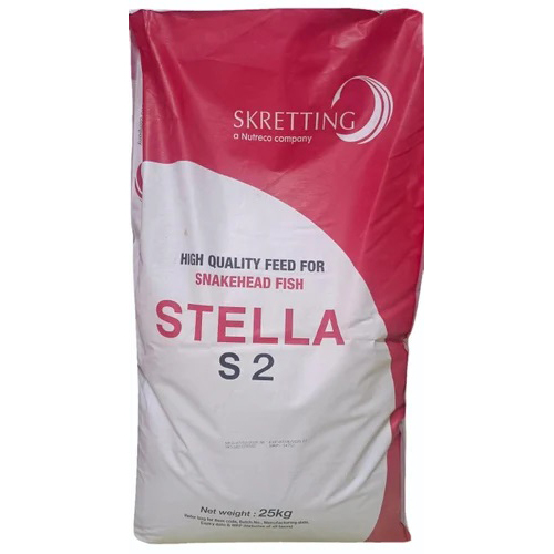 Skretting Stella S2 Snakehead Murrel Fish Feed - Feature: High Levels Of Digestible Protein