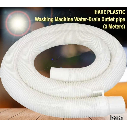 3 Meters - Washing Machine Water Drain Outlet Pipe Spiril PE