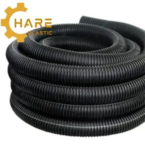 Pg 29 Hdpe Flexible Corrugated Conduit Pipe - Color: Black