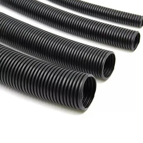Pg 21 Hdpe Flexible Corrugated Conduit Pipe - Color: Black