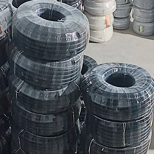 32Mm Flexible Corrugated Conduit Pipe (Hdpe) - Color: Black