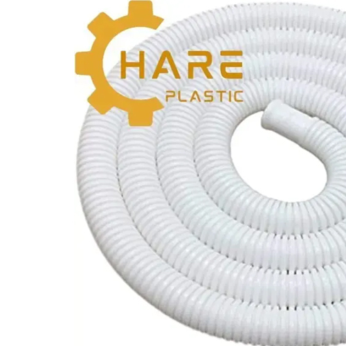 AC Water Drain Outlet Semi Inlet Pipe  PE