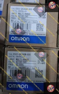 Omron Temperature Controller 100-240vac, E5cc-qx2asm-800 - External Size: Approx. 60 X 60 X 78 Mm (w X H X D)