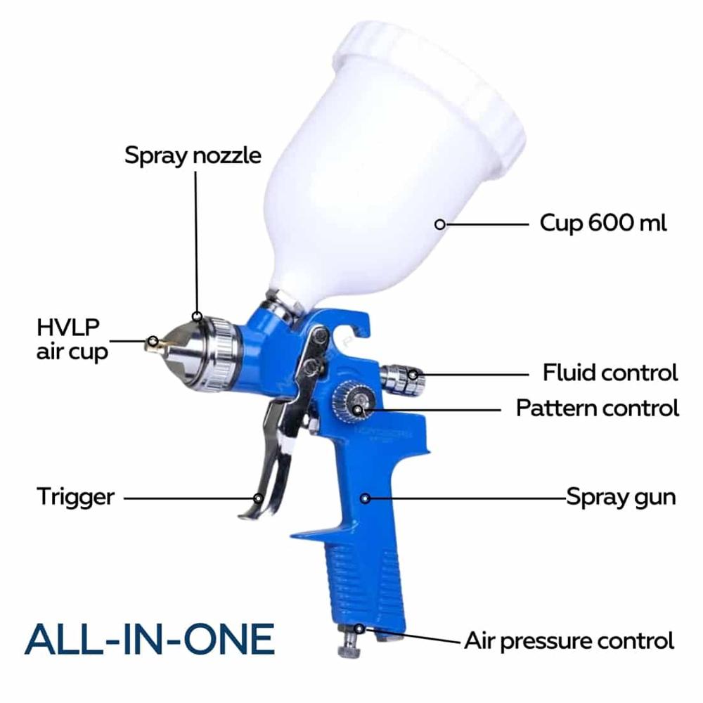 Akari H.v.l.p Spray  Gun H-827p