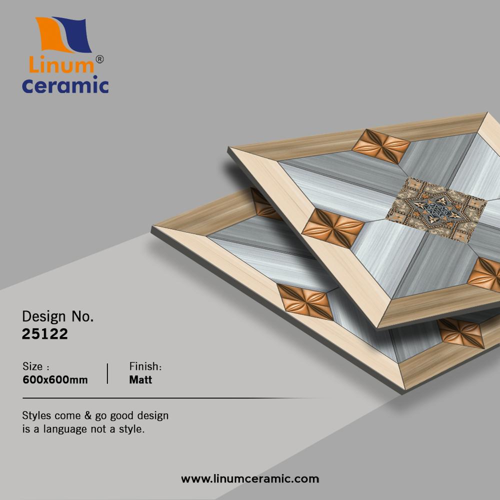  600x600 MM 3D Series Matt Finish Tile