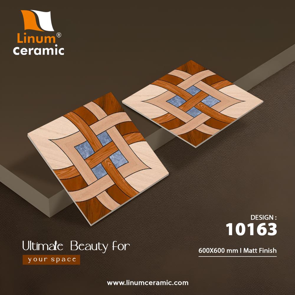 1013 600x600 Mm 3d Series Matt Finish Tile - Feature: Non-slip