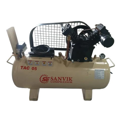 3 Hp Two Stage Air Compressor - Air Flow Capacity: 200 Liter (L)