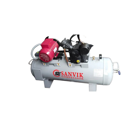 3Hp Two Stage Reciprocating Air Compressor - Air Flow Capacity: 250 Liter (L)