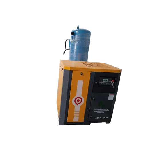 10Hp Industrial Air Cooled Compressor - Air Flow Capacity: 500 Liter (L)