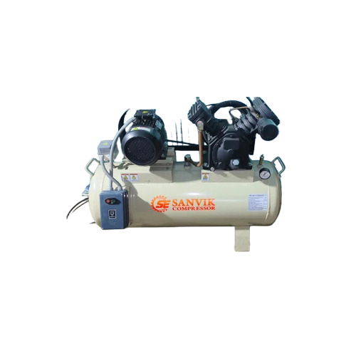 5Hp Two Stage Air Compressor - Air Tank Capacity: 200 Liter (L)