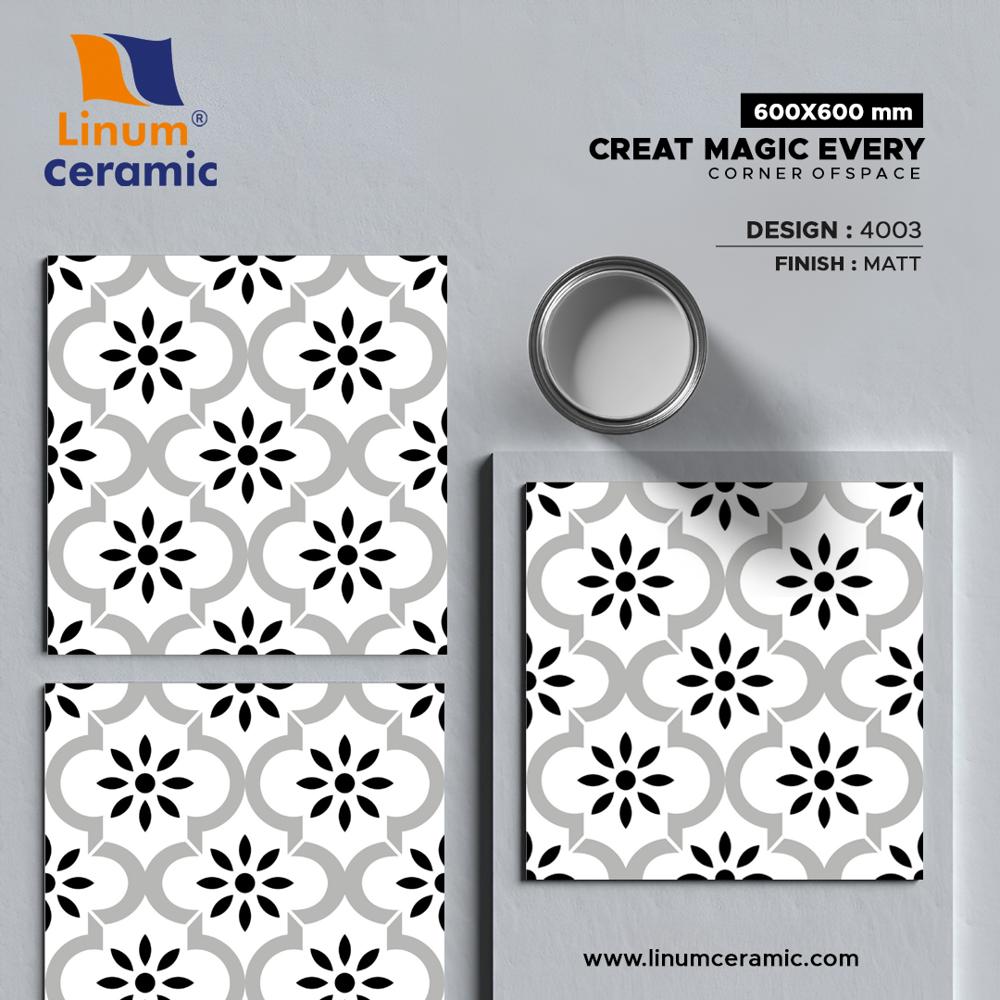 25122 600x600 Mm Matt Finish Tile - Feature: Acid-resistant