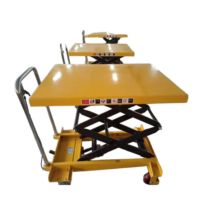 Manual Scissor Table - Attributes: Easy To Operate