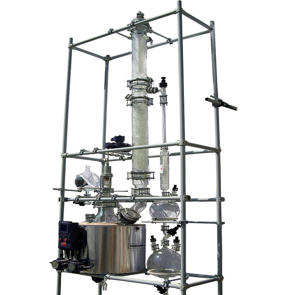 Glass Pilot Plant Distillation Setup