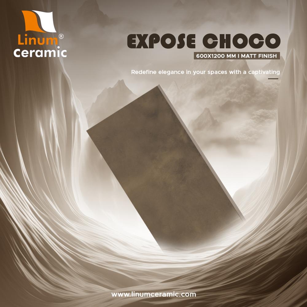 600x1200 Mm Robert Choco Matt Finish Tile - Feature: Acid-resistant