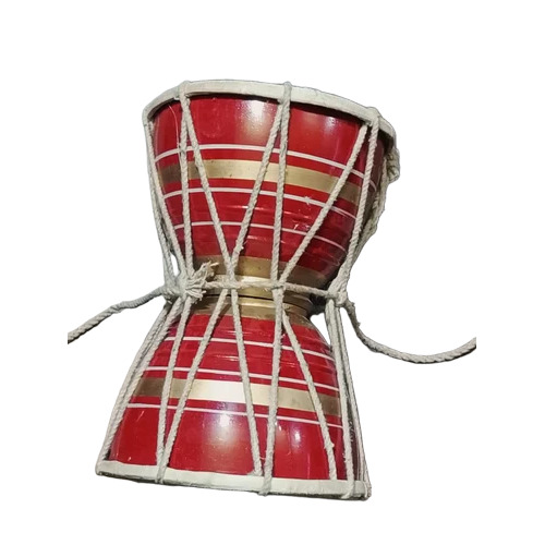 8 Inch Wooden Deru Damru