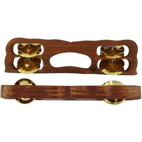 Wooden Indian Khartal