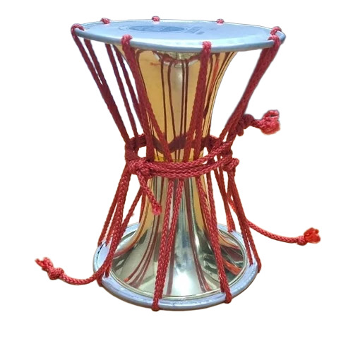 Antique Brass Damroo - Body Material: Metal