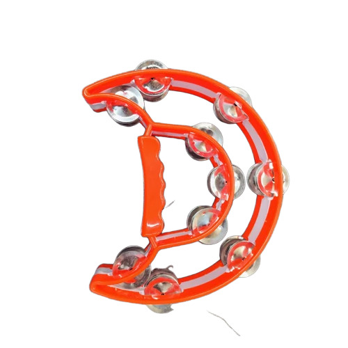 9 Jingles Half Moon Shape Tambourine