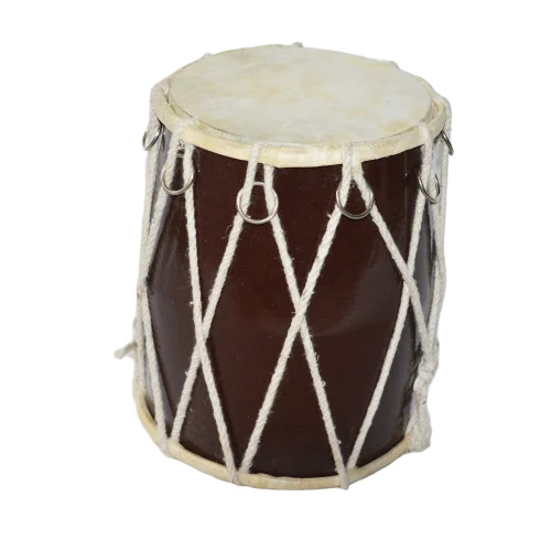 10 Inch Wooden Mini Dholak - Application: Wedding Ceremony