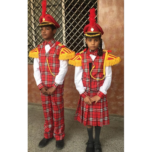 Mj01 School Band Dress Army Pattern - Collar Type: Polo Shirt