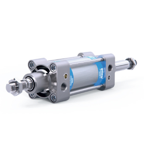 Pneumatic Cylinder Double End Double Acting A Cs4 Series - Color: Silver
