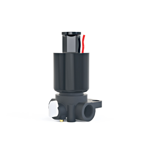 2 Way 3 Way Direct Acting Pilot Solenoid Valve - Color: Black