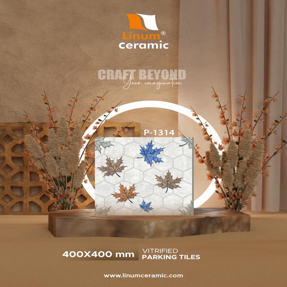 3005-DK 400x400 MM Parking Tile