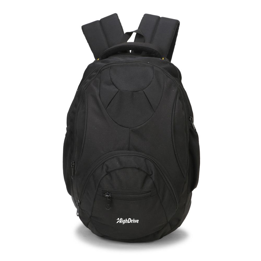 Hd29 Polyester Business Backpack - Color: Black