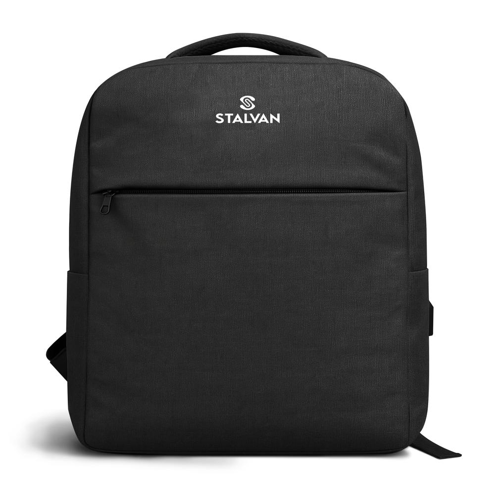 Tpc153 Polyester Laptop Bag - Color: Black