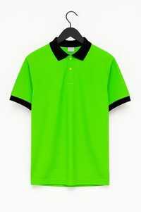 230GSM Mens Lime Polo T-Shirt
