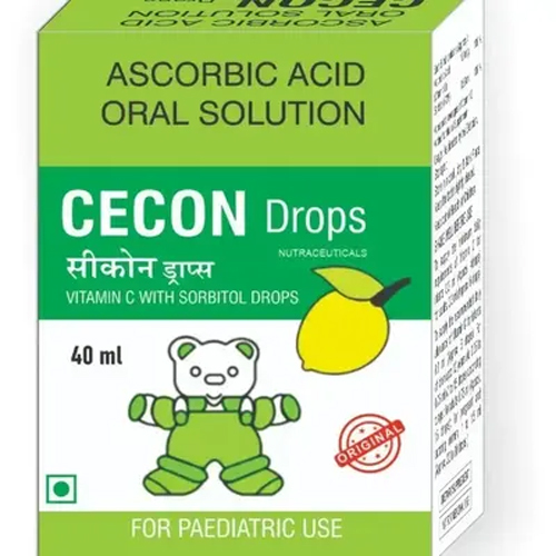 ग्ल्यूकोनक 40 मिलीलीटर सीकॉन एस्कॉर्बिक एसिड मौखिक समाधान यूएसपी ड्रॉप