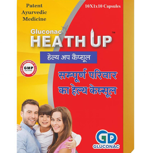 ग्लुकोनैक हेल्थ अप कैप्सूल्स