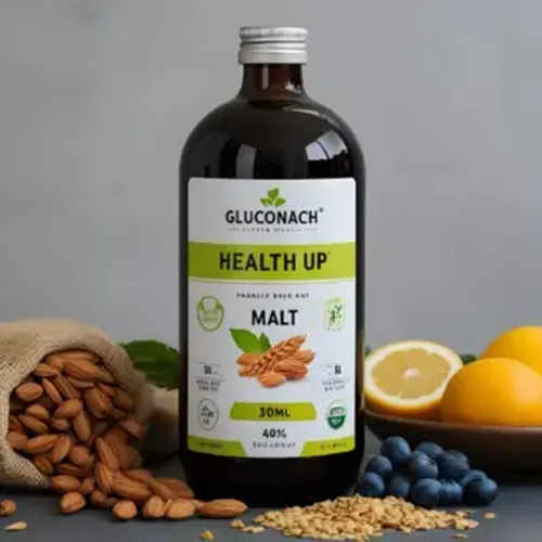 30Ml Gluconach Health Up Malt Syrup - Age Group: For Adults