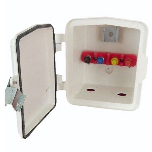 Smc Street Light Pole Junction Box - Color: Off White