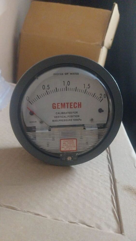GEMTECH DIFFERENTIAL PRESSURE GAUGE NEAR Yeshwanthpur Industrial Area Bangalore