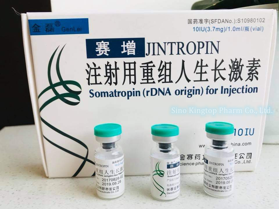 Jintropin (10iu/vial , 10vials/kit ) Hgh ( Rhgh ) ( Recombinant Human Growth Hormone ) ( Gensci ) For Injection - Purity: High