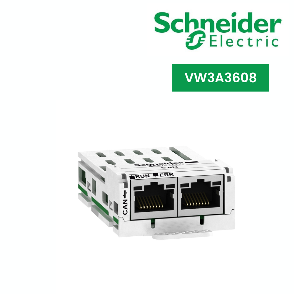 Vw3a3608-कम्युनिकेशन मॉड्यूल Canopen डेज़ी चेन, Altivar 2 X Rj45 कनेक्टर्स