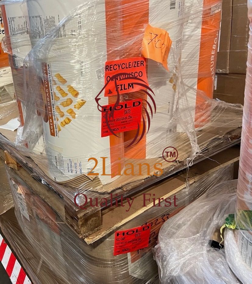 BOPP Printed rolls with Metalized backings Colored scrap