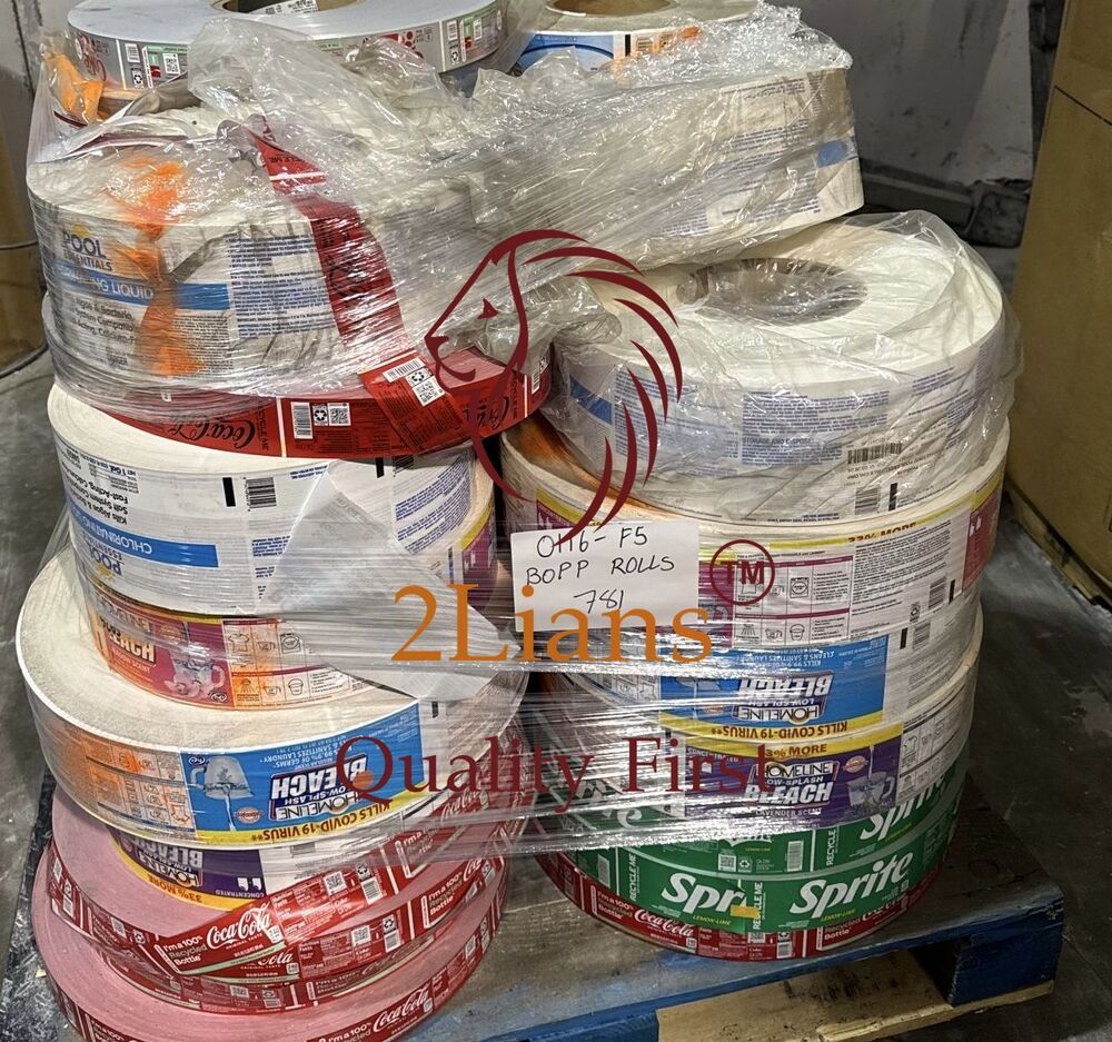 Bopp Printed Rolls With Metalized Backings Colored Scrap - Usage: Use For Recycling