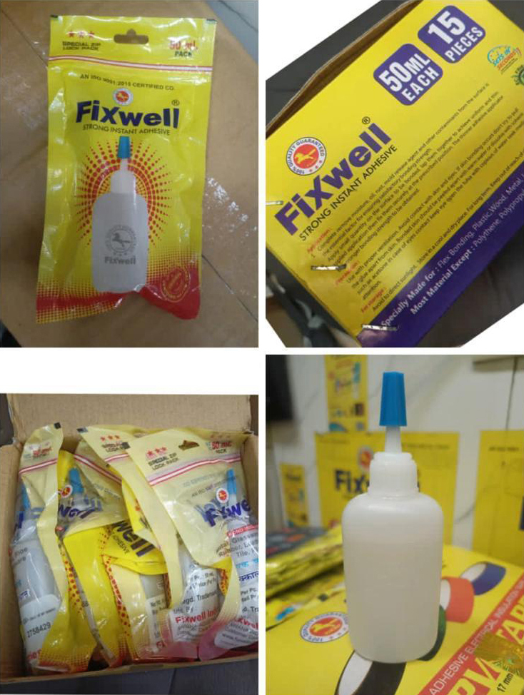 50Ml Instant Adhesive Bond - Color: Transparent