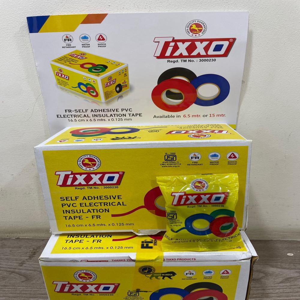 Tixxo 6 Mtr Insulation Electric Tape - Color: Multiple