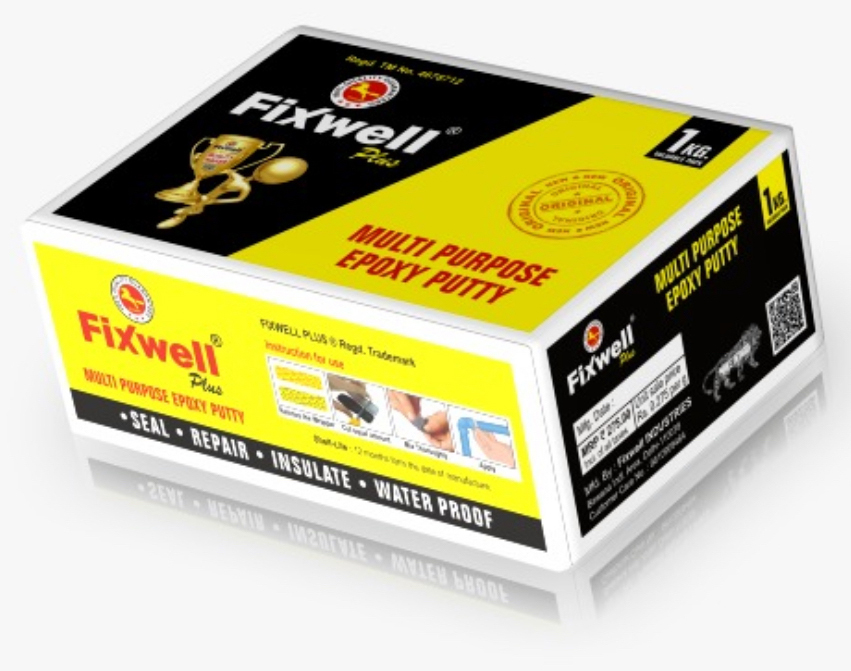 1 Kg Multi Purpose Fixwell Epoxy Putty - Color: Multiple