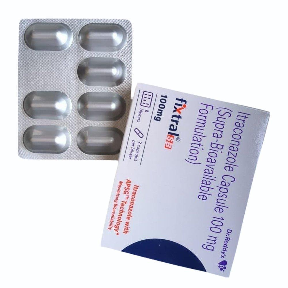 Fixtral SB Itraconazole 100mg Capsule