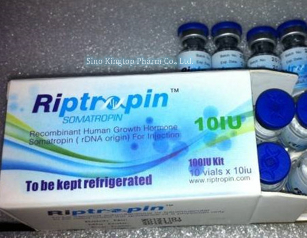 Riptropin (10Iu/Vial , 10Vials/Kit ) Hgh Rhgh Recombinant Human Growth Hormone For Injection - Dosage Form: Liquid