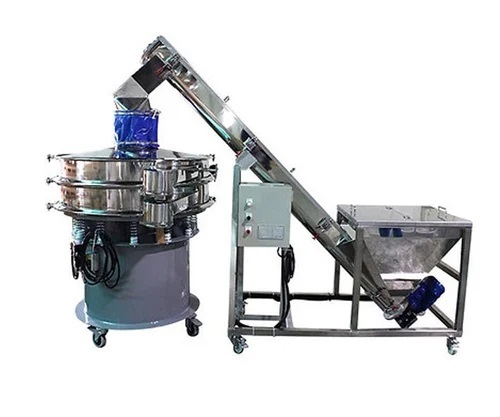 30 Inches Stainless Steel Ss Vibro Sifter Single Deck - Capacity: 400 Kg/Hr Kg/Hr