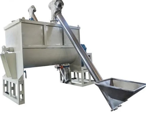Automatic Ribbon Blender Mixer Machine By Authentic Engineering