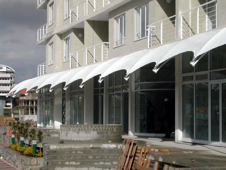 Modular Tensile Canopy Straucture - Color: White